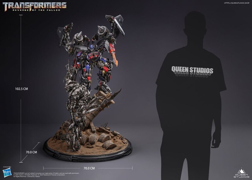 Queen Studios Jetpower Optimus Prime VS Megatron Statue  Image  (31 of 33)
